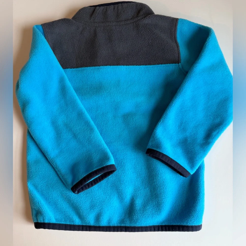 Fall Jacket Carter's Indigo Blue Fleece Pull Over Fleece